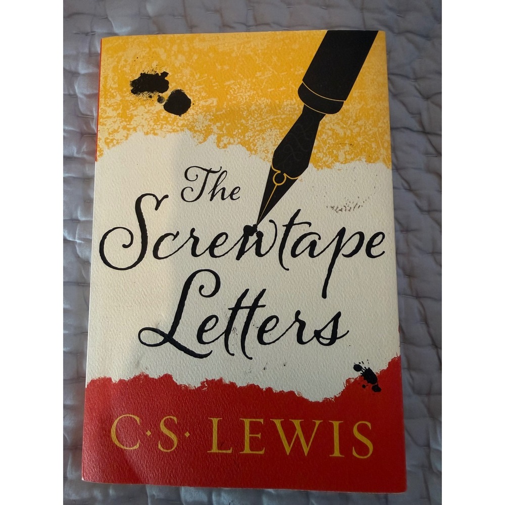 The Screwtape Letters by C.S. Lewis Paperback HarperOne Signature Book Satire